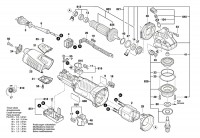 Bosch 3 601 G76 000 Gbr 15 Ca Concrete Grinder 230 V / Eu Spare Parts